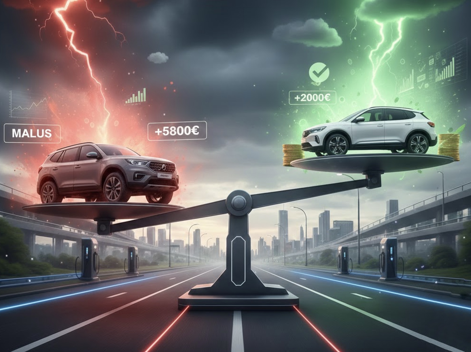 Bonus Écologique & Malus au Poids 2026 : Le gouvernement muscle son jeu, les grosses voitures en sursis